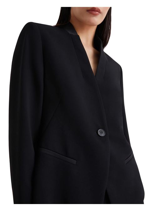 Giacca in envers satin - NERO Marella articolo 365 | MIRANDA002